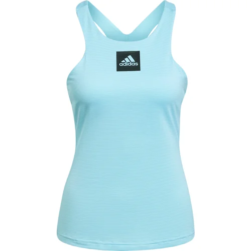 Adidas Paris Y-Tank Primeblue Aqua M Women's T-Shirt