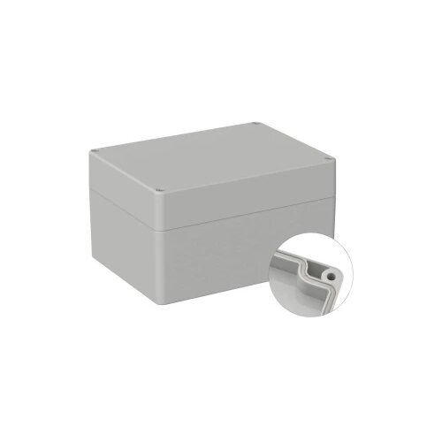 TRU COMPONENTS univerzalno kućište 160 x 120 x 90 abs svijetlosiva (ral 7035) 1 St. Cijene