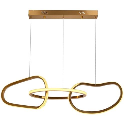 Candellux Lighting LED viseča svetilka v zlati barvi Anneli &amp;ndash; Slike