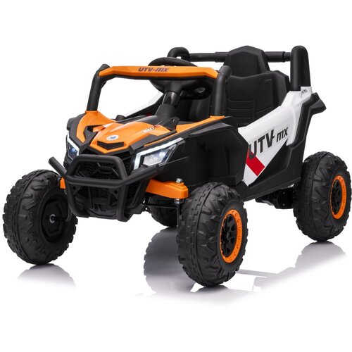 Buggy na akumulator Madman UTV-MX 4x4 - bijelo/narančasti Slike