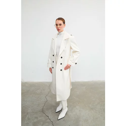 VATKALI Faux leather trench coat - Premium collection