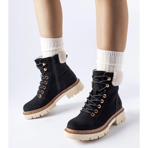 Gemre Black insulated women's winter boots Bassano Cene