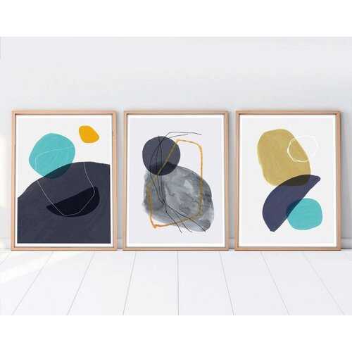 Wallity uramljena slika Huhu118, 20x30 cm , 3 dela Cene