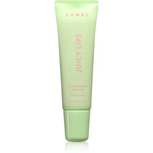 LAMEL Juicy Lips balzam za sijoče ustnice odtenek 02 Strawberry Matcha 7 ml Cene