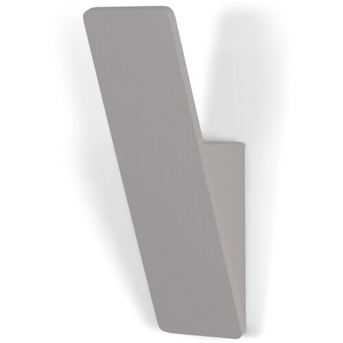 Spinder Design Svetlo siv jeklen stenski obe&amp;scaron;alnik Angle &amp;ndash; Slike