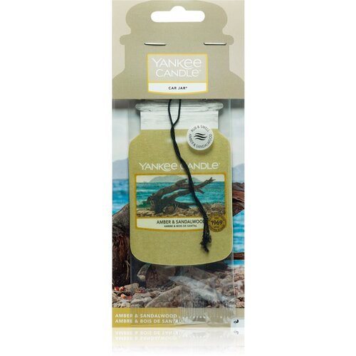 Yankee Candle Amber & Sandalwood dišeča obešanka 1 kos Cene