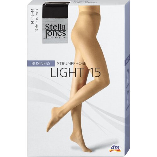 Stella Jones BUSINESS hulahopke LIGHT 15 DEN, crna boja, veličina M 42- 44- Amber, 1 par, 1 kom Cene