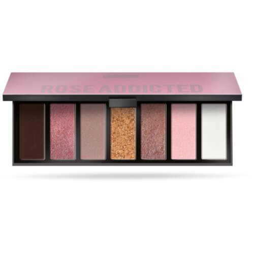 Pupa Make-up Stories Compact Eyeshadow Palette paleta senčil za oči odtenek Rose Addicted 13.3 g Cene