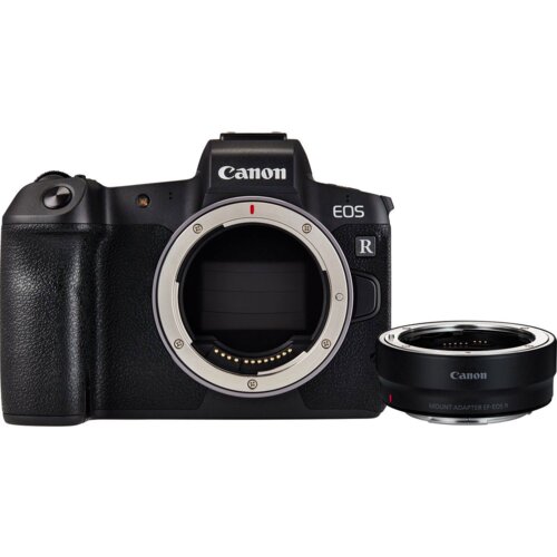Canon EOS R body + adapter EF-EOS R digitalni fotoaparat Slike