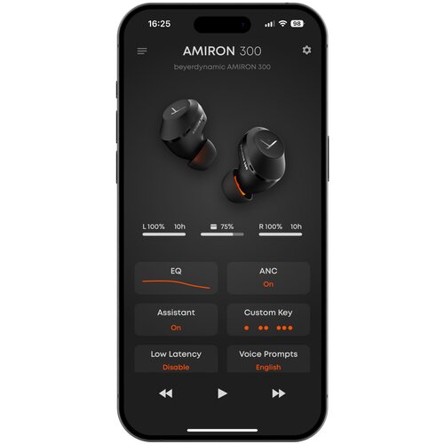 Beyerdynamic Amiron 300 crno Bluetooth odprte slu&amp;scaron;alke za u&amp;scaron;esa Slike
