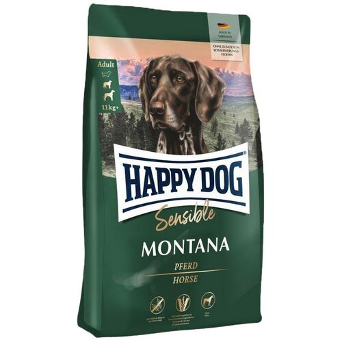 Happy Dog Suva hrana za odrasle pse Montana, Konjetina, 10kg Slike