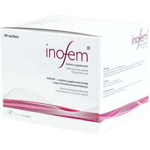 Establo Pharma Inofem Prašak za sindrom policističnih jajnika, 60 kesica Cene