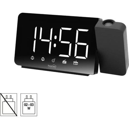 Home Sat sa alarmom i projektorom, LED zaslon, FM radio - LTCRP03 Slike