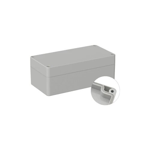 TRU COMPONENTS univerzalno kući&amp;scaron;te 160 x 80 x 60 pc svijetlosiva (ral 7035) 1 St. Slike