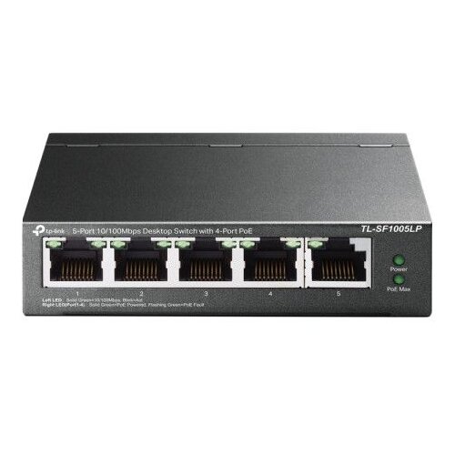 TP Link LAN Switch TP-LINK TL-SF1005LP 10/100 5port (4 PoE) Cene