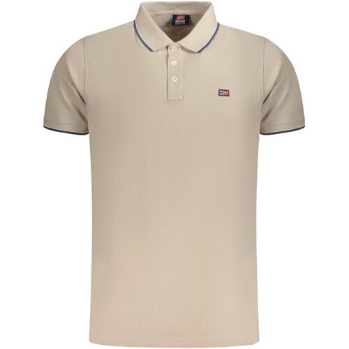 Norway 1963 MEN&amp;amp;#39;S SHORT SLEEVE POLO SHIRT BEIGE Slike