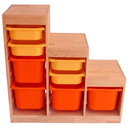 Hanah home Komoda s ladicama, organizator od hrasta, 32x97x42,5 cm, hrast Cijene