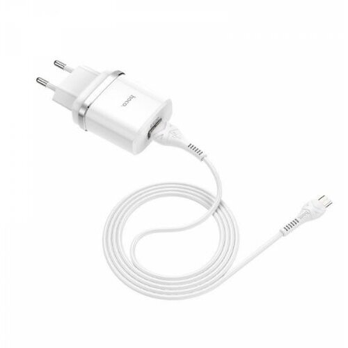 Hoco pametni hišni polnilec C12Q 3A z 3.0 QC USB vtičem in s polnilnim kablom MicroUSB - bel Cene