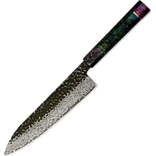 IZMAEL Damaskast kuhinjski nož SE-37548 - Chef / Večbarvna Cene