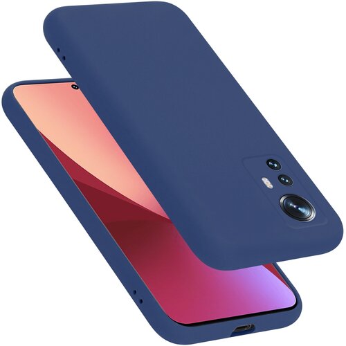 Cadorabo Ohi&scaron;je, združljiv s Xiaomi v tekoči modri barvi - za&scaron;čitni pokrov iz fleksibilnega silikona TPU, (20695081) Cene