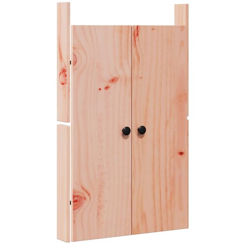 VidaXL vrata za vanjsku kuhinju 50x9x82 cm od masivnog drva duglazije Slike