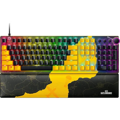  Tastatura Razer Huntsman V2 - Optical Gaming Keyboard - PUBG: Battlegrounds Edition (Linear Optical Switch) - World Packaging, RZ03-03932300-R3M1