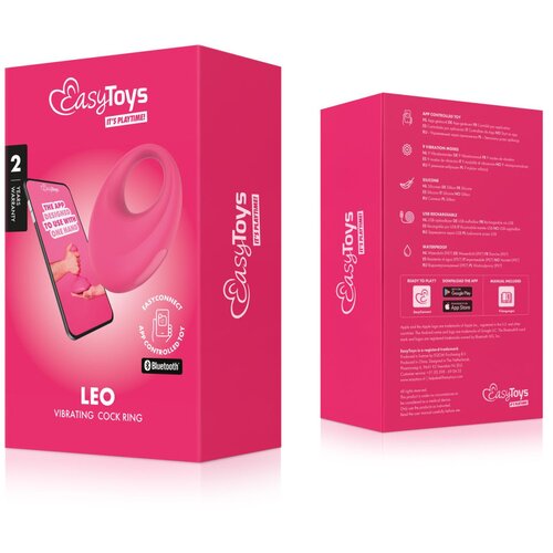 EasyConnect - Vibrating Cockring Leo app-controlled Cene