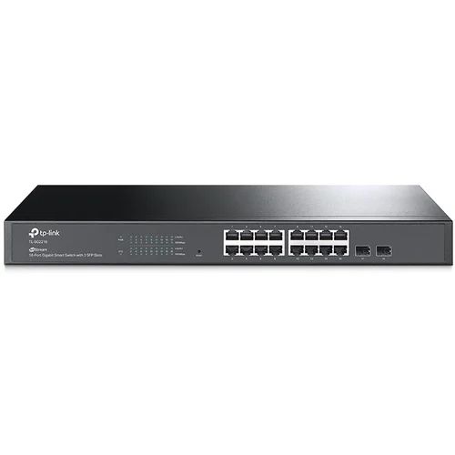 Tp-link TL-SG2218 JetStream 16-Port Gigabit Smart Switch with 2Gigabit SFP Slots, 16× Gigabit RJ45 Ports,...