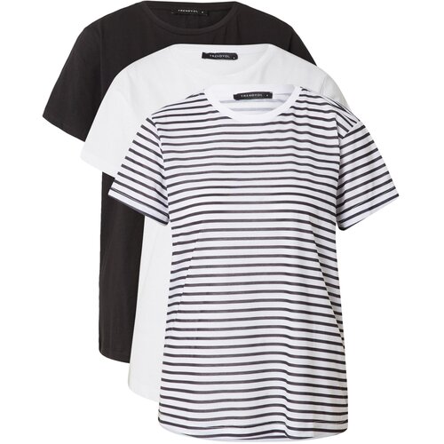 Trendyol Ženski set majici TWOSS20TS0146, 3 komada, Višebojni Cene