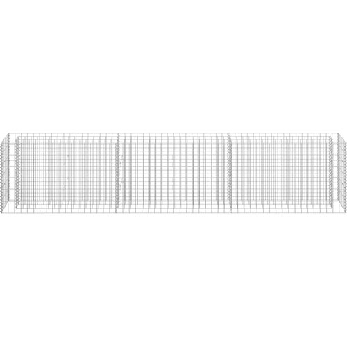  Gabionska sadilica od pocinčanog čelika 270 x 30 x 60 cm Slike