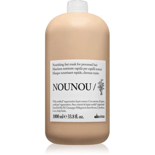 DAVINES NouNou Nourishing Mask hranilna maska za krhke lase 1000 ml Slike