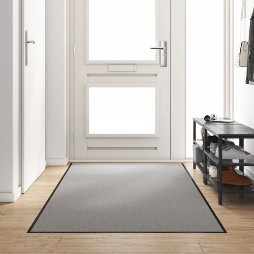 VidaXL Otirač Sivi, Crni Polipropilen 300 x 120 x 0.9 cm Otirač Slike