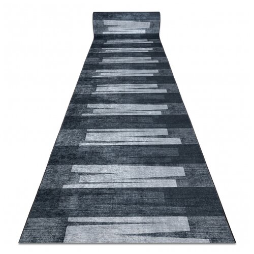 RugsX Tekač gumiran LOTUS VENETO 60911 Črte, geometrijske siva pralna protizdrsna 60 60x890 cm, (5000340612) Slike