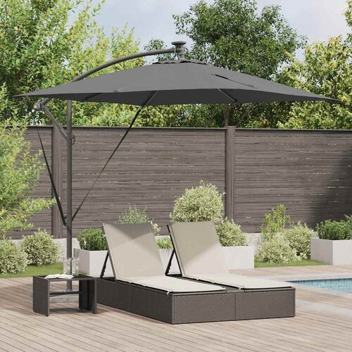  Suncobran Antracit 249 x 249 x 250 cm Poliester i aluminij Cijene