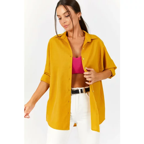 armonika Shirt - Yellow - Oversize