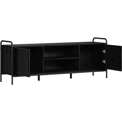  TV ormar 133 x 33 x 50 cm Crni hrast Konstruirano drvo - Crni hrast 67 5 x 33 x 50 cm Slike