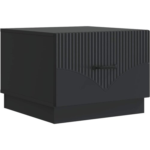  Kava Stol s ladicama Crna 49 x 50 x 37 cm Konstruirano drvo Cijene