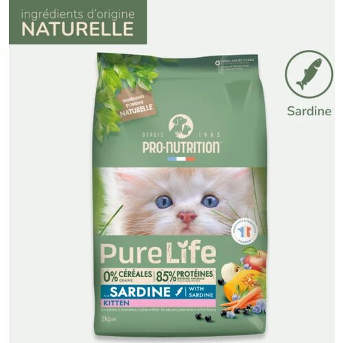 Pro nutrition cat kitten pure life 2kg Cene