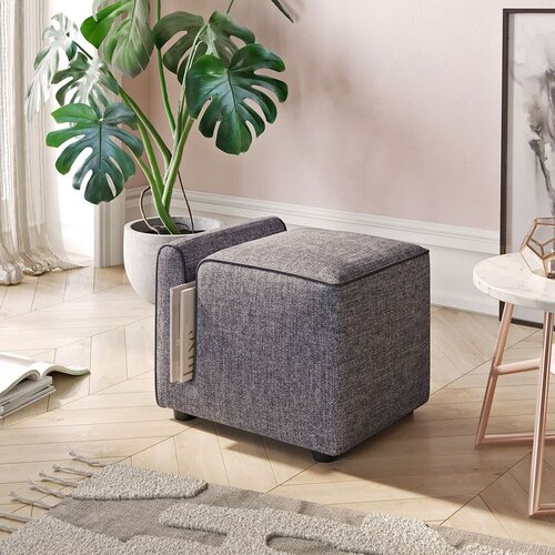 Atelier Del Sofa Paris - Grey Grey Pouffe Cene