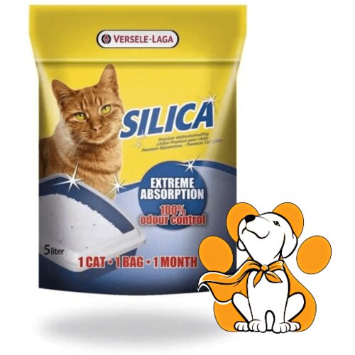 Versele-laga Silica Gel 5l, Silikonski Posip Za Mačke, Protiv Neprijatnih Mirisa Cene