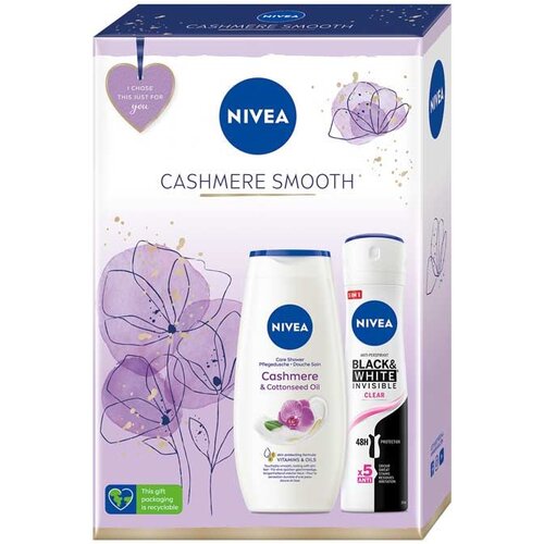 Nivea poklon paket cashmere smooth box 2022 Cene