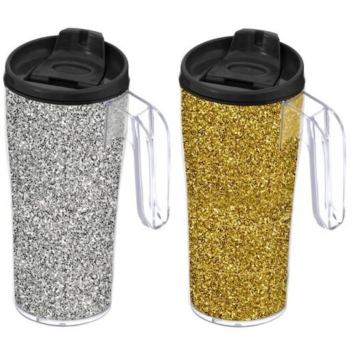  Ča&amp;scaron;a za kafu glitter Slike