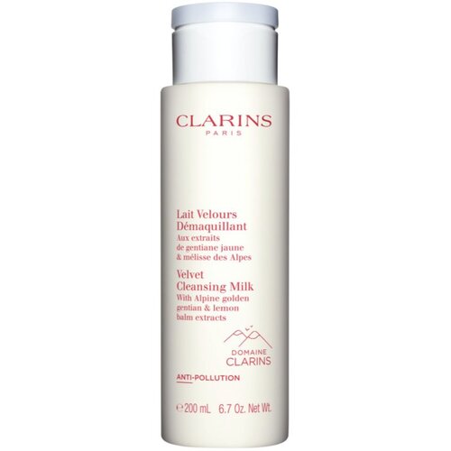 Clarins velvet mlijeko za čišćenje lica za sve vrste kože 200 ml Cene