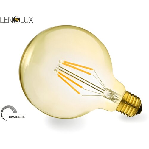 Bb Link LED SIJALICA E27 G95 6W WW 2200K VINTAGE TOPLO BELA FILAMENT DIM AMBER Slike