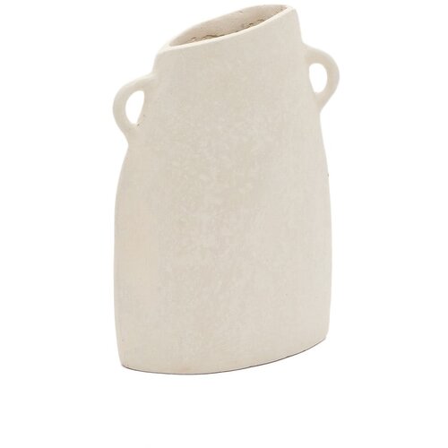 Kave Home Krem ručno izrađena vaza (visina 27 cm) Neti &amp;ndash; Slike