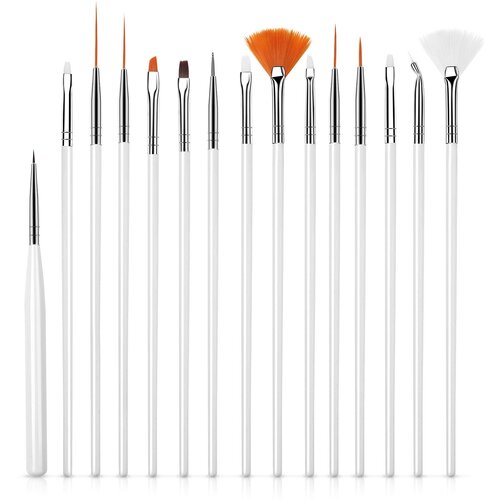 INF Set čopičev za nail art 15 kos, (21247653) Cene