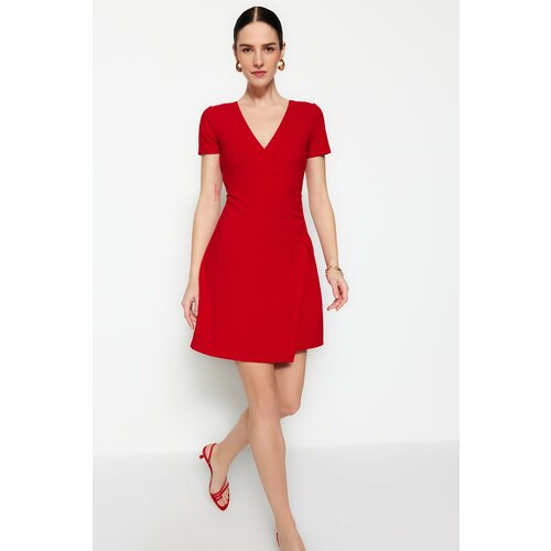 Trendyol Dress - Red - Wrapover Slike