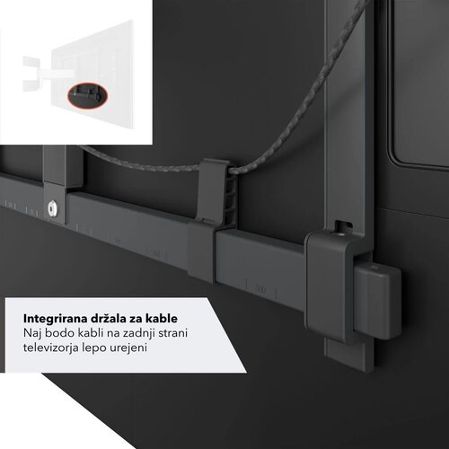 Vogels TVM5645WH, ELITE zidni nosač za TV od 40&amp;quot;-77&amp;quot;, rotacija 180&amp;deg;, max 45 kg Slike