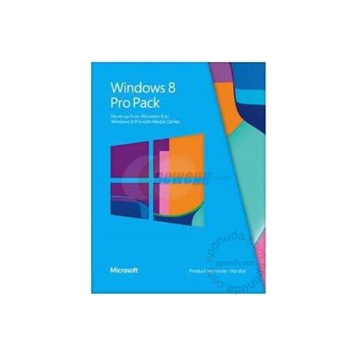 Microsoft Windows Pro Pack 8 32/64 Eng 5VR-00114 operativni sistem Slike