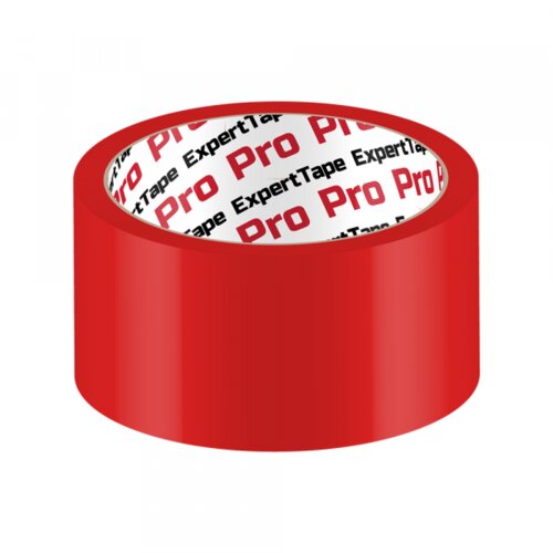 ExpertTape Samolepljiva selotejp traka Pro 48x50 /50 mikrona/ crvena Cene